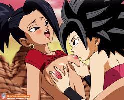 My hentai Dragon ball collection: Kale and Caulifla - Page 1 - HentaiEra