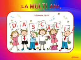 Ziua limbii romane este sarbatorita la 31 august, fiind instituita prin legea 53/2013. 5 Octombrie Ziua EducaÅ£iei Argument