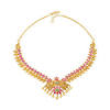 Heart semi precious pendant necklace $148.00 $148.00 $148.00. 1