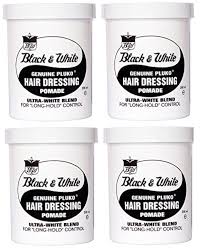 Opening the twist off lid, you get a slight aroma of vanilla. Black White Genuine Pluko Hair Dressing Pomade 200ml X4 Buy Online In Belize Black White Products In Belize See Prices Reviews And Free Delivery Over Bz 140 Desertcart