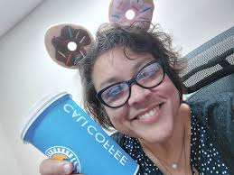 you can have your coffee and donut at the same time