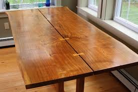 Round turned leg dining table. Nakashima Style Dining Table Finewoodworking