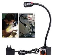 Magnetic Base Work Light Flexible Gooseneck LED Lamps Lathe Milling CNC  Machine