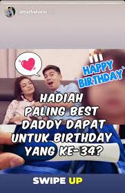 Bagi saya selagi tak cuba tambah amyra, kehadiran amar baharin juga sebagai pelakon utama dalam drama terbabit turut. Kejutan Hari Lahir Amar Baharin Hadiah Istimewa Amyra Rosli Limau Madu Press