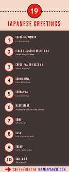 I want to tell my japanese girlfriend that she's beautiful. 19 Different Ways To Say Hello In Japanese Team Japanese