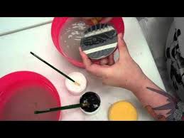 Water Etching Using Modge Podge This Video Shows A Resist Technique Using Mod Podge And Underglaze To Cr Pottery Videos Pottery Techniques Ceramic Techniques