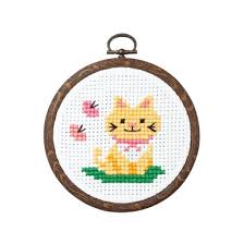 Hot chocolate and marshmallows cross stitch pattern. Easy Cross Stitch Designs Butterfly