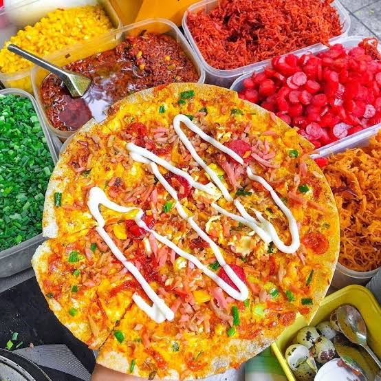 Bánh tráng nướng Đà Lạt 