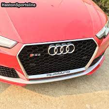 For Audi A4 B9 S Line Front Bumper Grill Grille Quttro Emblem Logo 2016 2017 Sport Bumper Sports Car Bmw Car Auto
