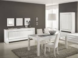 Salle A Manger Complete Blanc Laque Bandes Chromees Design Frizz 3 Salle A Manger Grise Et Blanche Salle A Manger Moderne Salle A Manger Complete