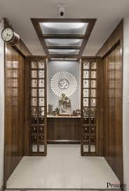 Classically Sophisticated Apartment Interiors Prayog Design Studio The Architects Diary Room Door Design Pooja Room Door Design Temple Design For Home
