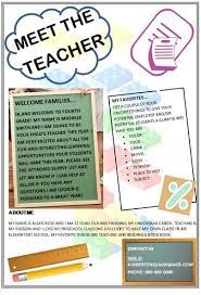 Meet the teacher template is a phrase which is used to in the situations like we have any doubts in the subject at that time your friends say that meet. Meet The Teacher Template Beautiful Designs Go Science Girls