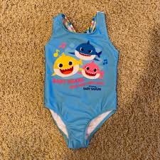 Free shipping for many products! Pinkfong Swim 2t Baby Shark Swimsuit Poshmark