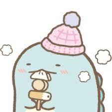 Sumikko Gurashi Winter Stickers Line Sticker Cute Stickers Sumiko Gurashi
