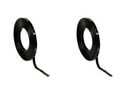 Chartpak Graphic Chart Tape 1 8 X 9 Yards Glossy Black Pack Of 2 Newegg Com