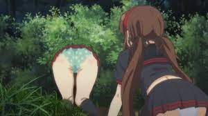 Slap anime women's butt - YouTube