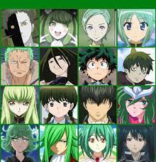 Who is the greatest anime character with green hair? ð™™ð™–ð™£ð™£ð™®ð™©ð™ð™šð™¥ð™¡ð™ªð™œ On Twitter Who Is Your Favorite Anime Character With Green Hair