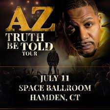 ON SALE NOW: Grammy-nominated rapper AZ is here