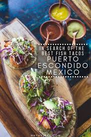 Best tacos in roma and condesa mexico city. In Search Of The Best Fish Tacos In Puerto Escondido Why We Seek Fish Tacos Travel Food Foodie Travel