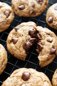 Thick And Chewy Vegan Chocolate Chip Cookies Recipe Gluten Free Easy Delicious Beaming Baker