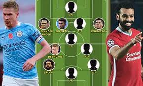 Get a report of the leicester city vs. Who Makes Sportsmail S Manchester City Vs Liverpool Combined Xi Ahead Of Premier League Showdown Daily Mail Online