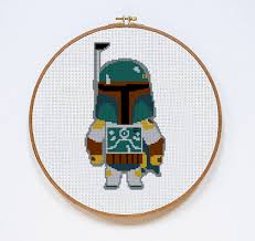 Bobba Fett Digital Download Geek By Stitches Of Creation On Zibbet