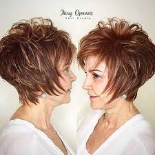 Who said that hairstyles for women over 50 could not include mermaid hair? Best Short Haircuts For Women Over 50 With Thick Hair Haircut Craze
