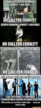 Cargage Pisposalinorkers Alnost 100 Tale Ho Call For Equality Sewer Workers Almost 100 Male No