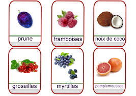 Imagier Apprendre Les Fruits Vocabulaire Cuisine Alimentation
