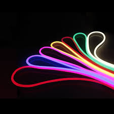 Flexible Soft Rgb Led Neon Light Strip Tape Outdoor Billboard Decorative Fairy Holiday Christmas Party Tube Rope Neon Lamp 220v Holiday Lighting Aliexpress