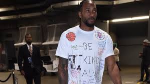 Kawhi leonard emulating a michael jordan. Kawhi Leonard S Unusual Shirt Was Made By Elementary School Students That He Donated To Article Bardown