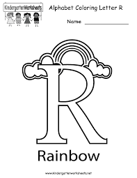 Hence, these printables for kids are in a position to contribute towards vocabulary development of the child as well. Kindergarten Letter R Coloring Worksheet Printable Great Website Coloring Worksheets For Kindergarten Alphabet Coloring Pages Letter R