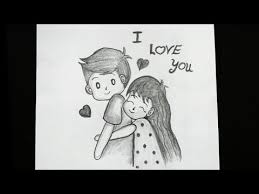 How To Draw Couple Step By Step Romantic Couple Drawing Easy Pencil Drawing Youtube In 2020 Easy Drawings Pencil Drawings Easy Cute Drawings Of Love