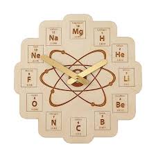 Periodic Table Clock Science Clock Table Clock Handmade Clocks Clock