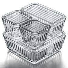 Can go directly from the refrigerator or freezer into the oven. Anchor Hocking Glass Containers Storage Kitchen Products Vintage Refrigerator Glass Containers Glass Refrigerator