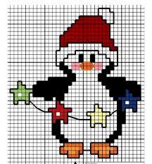Have the pawfect christmas with this cross stitch pattern of a christmas tree made of your best friend's paw prints! Penguin Easy For A Beginner Cross Stitch Patterns Christmas Xmas Cross Stitch Cross Stitch