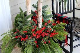 These are the best outdoor christmas decorations for any front lawn, porch, or backyard. How To Make Outdoor Christmas Planters House Of Hawthornes