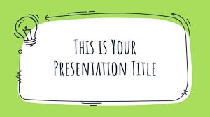 You can look at our great background ppt this is a green business presentation template in powerpoint background that you can use for. Green Doodles Free Powerpoint Template Google Slides Theme