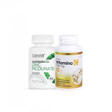 Cink ima vlogo pri kognitivnih funkcijah, imunskem sistemu, sintezi beljakovin, zaščiti celic pred okidativnim stresom. Paket 1x Cink Pikolinat 150 Tableta 1x Vitamin C 60 Kapsula 1000mg Naturashop Com Hr