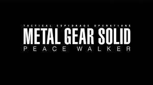 Pin By C Santos On Metal Gear Solid Peace Walker Metal Gear Metal Gear Solid Peace