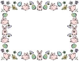 The printable borders can be. Free Printable Easter Page Borders