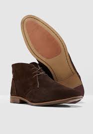 Buy Topman Brown Suede Atlas Chukka Boots For Men In Mena Worldwide