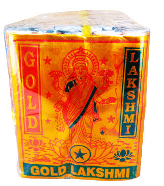 4" Gold Lakshmi