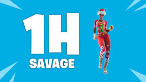 Fortnite Emote Savage 1 Heure Fortnite Savage Emote 1 Hour Youtube