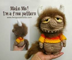 Opentype font (.otf) no font details available. Unnamed Crochet Monster Pattern With Video