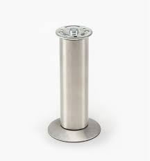 Stainless steel furniture legs cabinet legs 2 inch diamete kitchen feet worktop/unit/breakfast bar/desk table legs sofa legs kitchen adjustable feet pack of 4 (6 inch/150 mm) 4.5 out of 5 stars 219. Stainless Steel Furniture Legs Lee Valley Tools