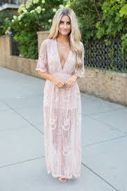 Fairytale Romance Maxi Romper Blush Blush Boho Dress Maxi Romper Dress Lace Maxi Romper