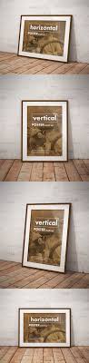 Free Vintage Posters Frame Mockup When You Need To Present Your Grunge Or Vintage Poster Designs You Sh Poster Mockup Design Mockup Free Vintage Poster Design