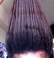 You should start to see new growth at the roots in about four weeks after getting your hair relaxed. Stretching My Relaxer 8 Months Relaxed Hair Long Relaxed Hair Relaxed Hair Journey