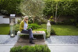 Choose large flat slabs and edge the stair risers with square brick pavers. Materials For Landscape Edging Patios And Paths